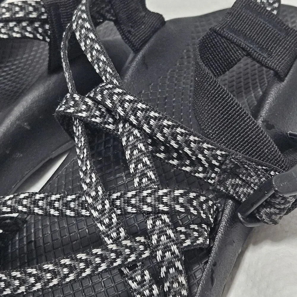 Chaco Women's Black and White Strappy Sandals - Picture 5 of 8